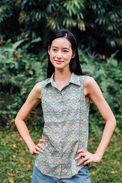 Nova Sleeveless Shirt for Woman