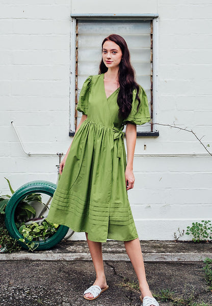 Olivia Wrap Dress for Woman
