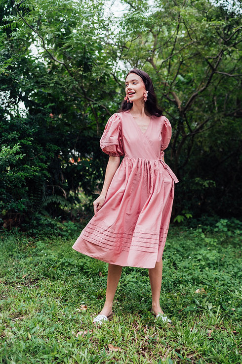 Olivia Wrap Dress for Woman