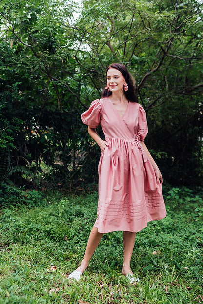Olivia Wrap Dress for Woman