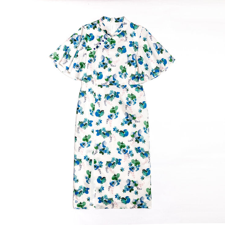 Orchid Cheongsam for ladies