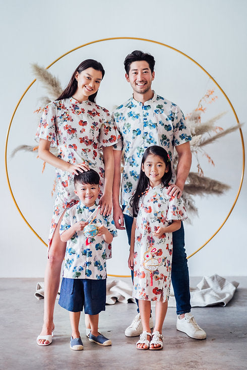Orchid Cheongsam for ladies