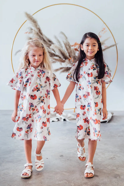 Orchid Cheongsam for girls