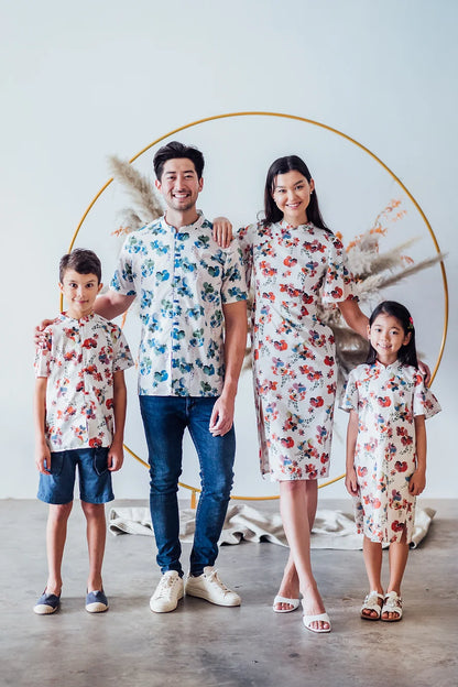 Orchid Cheongsam for girls