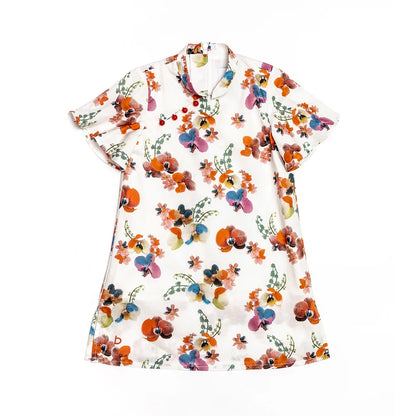 Orchid Cheongsam for girls