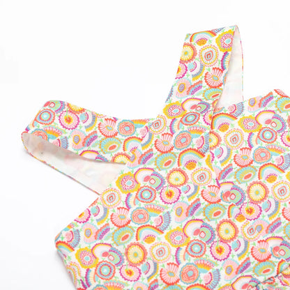 Origami Cross Front Dress for Girls