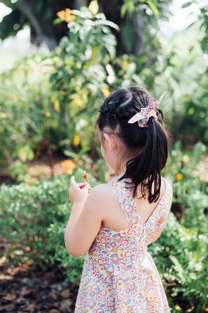 Origami Cross Front Dress for Girls