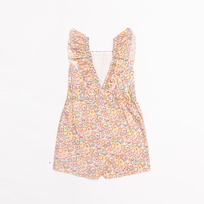 Origami Ruffle Romper for Girls