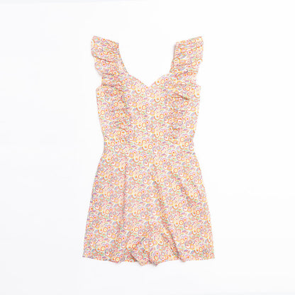 Origami Ruffle Romper for Woman