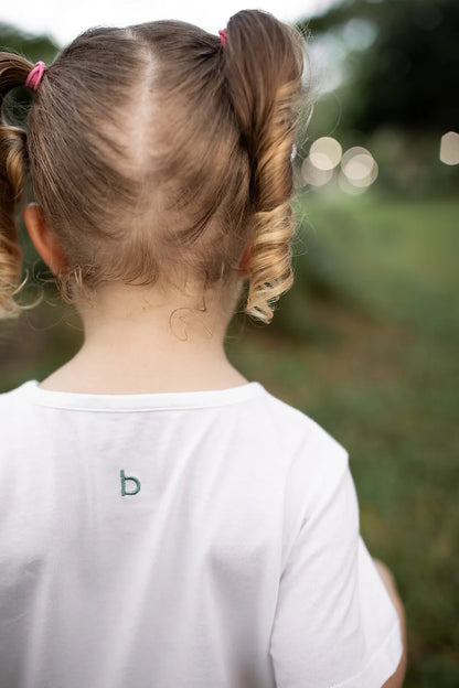 Ox embroidered organic cotton T shirt