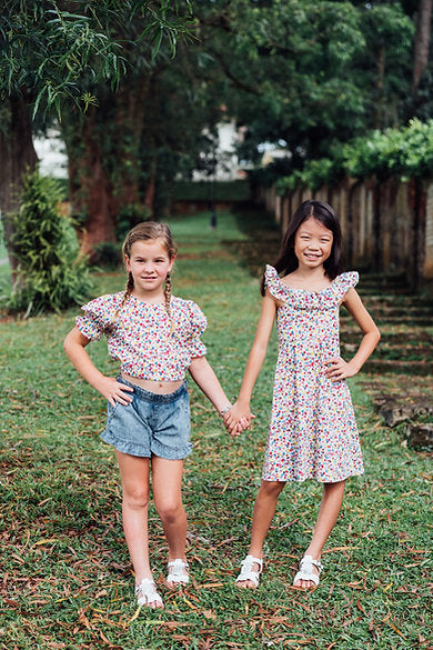 Rhapsody Crop Top for Girls