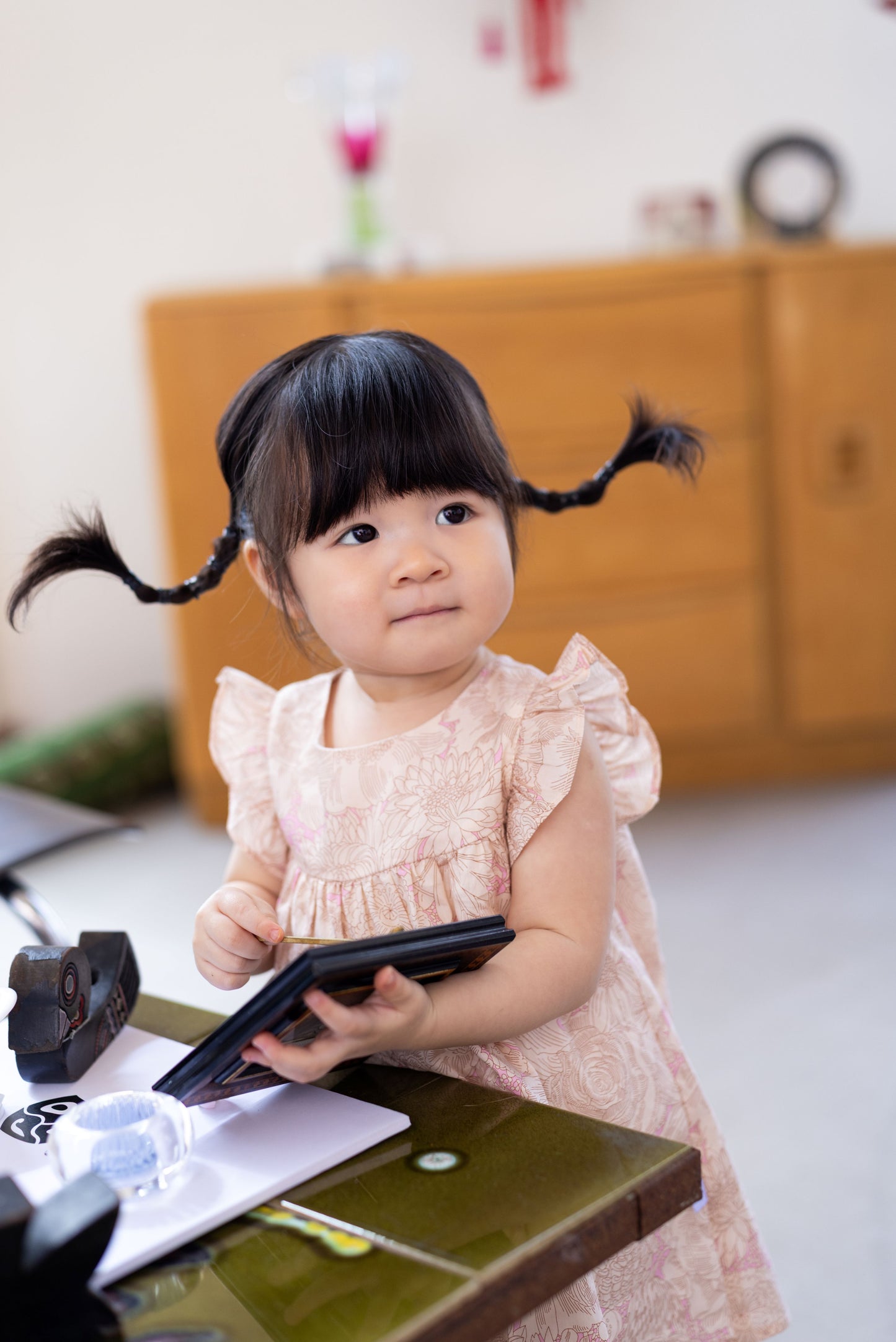 Rosalie Onesie Dress for Baby Girl