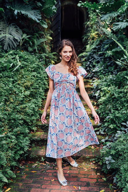 Sunflower Dress for Ladies