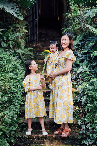 Sunflower Dress for Ladies