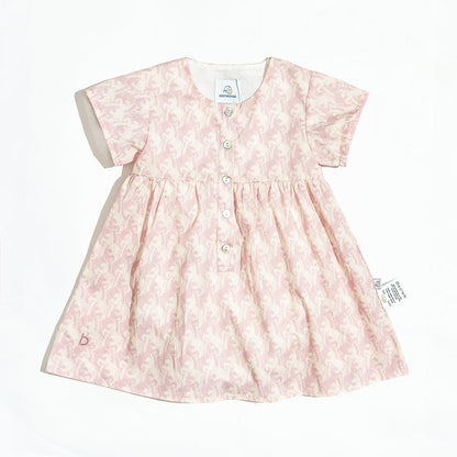 Unicorn Onesie Dress for Baby Girl