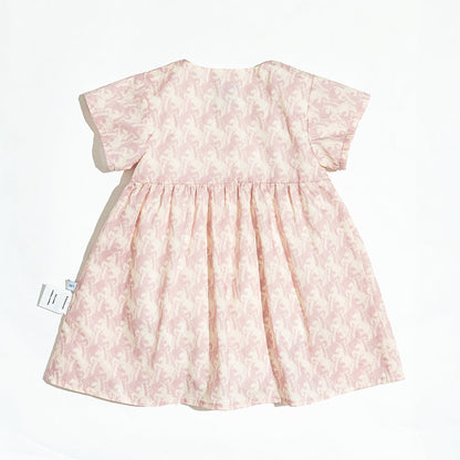 Unicorn Onesie Dress for Baby Girl