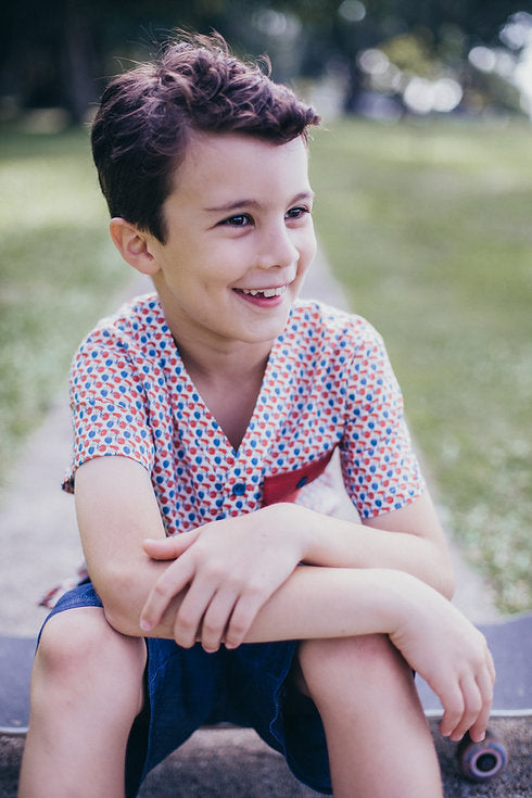 Velodrome Pocket Shirt for boy