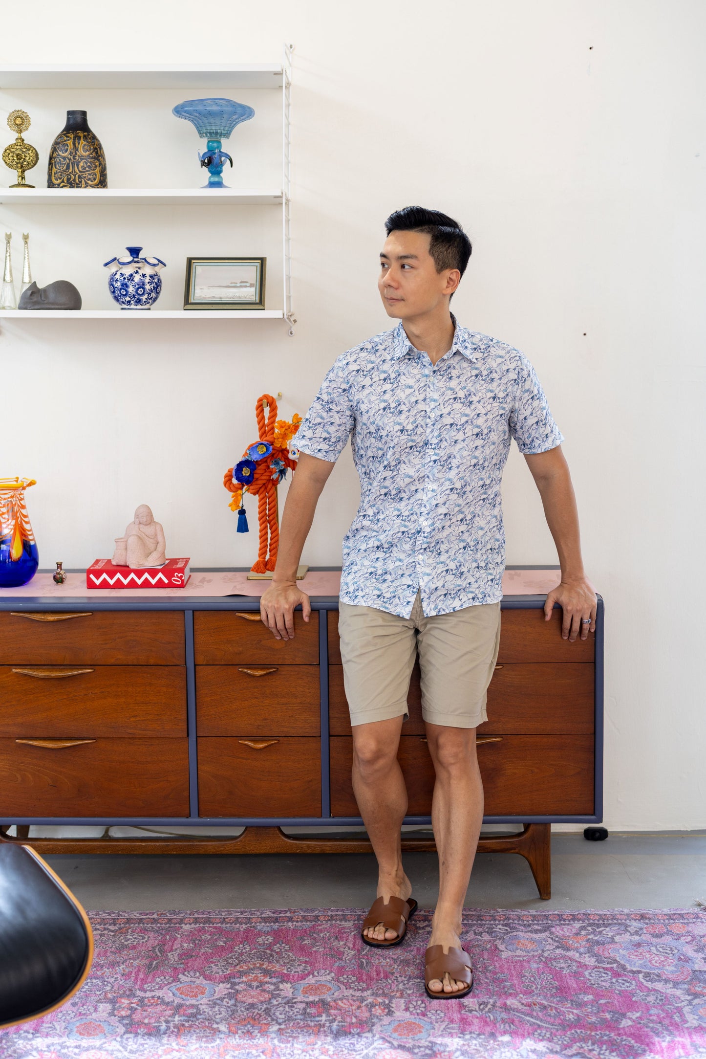 Wild Horse Short Sleeve Shirt for Men