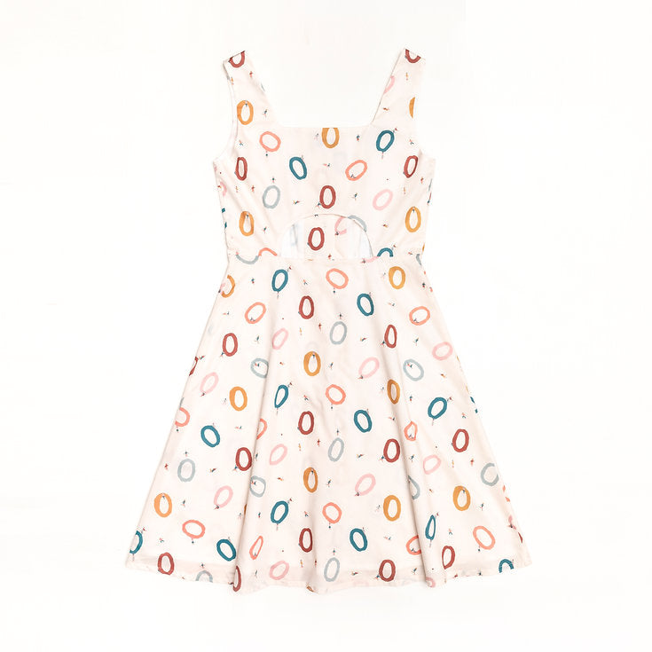 Winning Ring Back Cut-out Dress