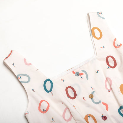 Winning Ring Back Cut-out Dress