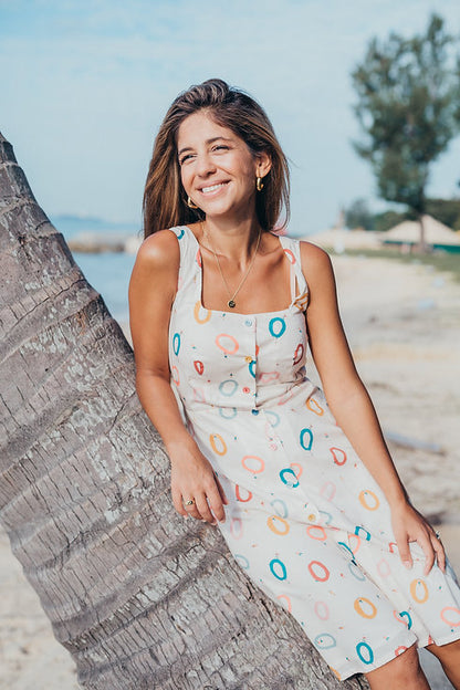 Winning Ring Back Cut-out Dress