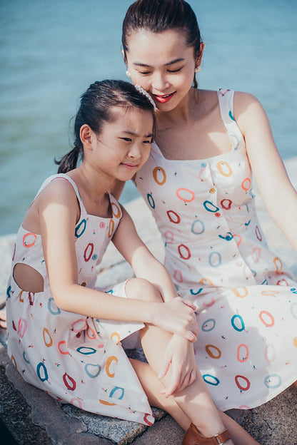 Winning Ring Back Cut-out Dress
