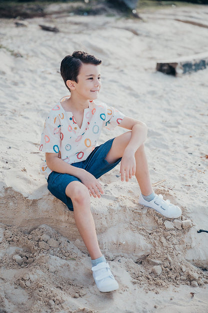 Winning Ring Drop Shoulder Shirt for boy