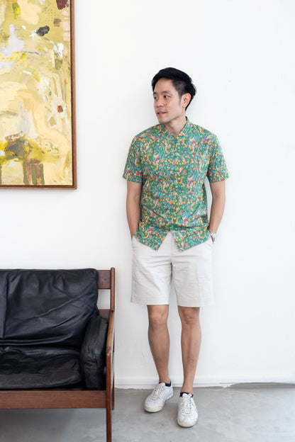 Joan Mandarin Collar Shirt for Man