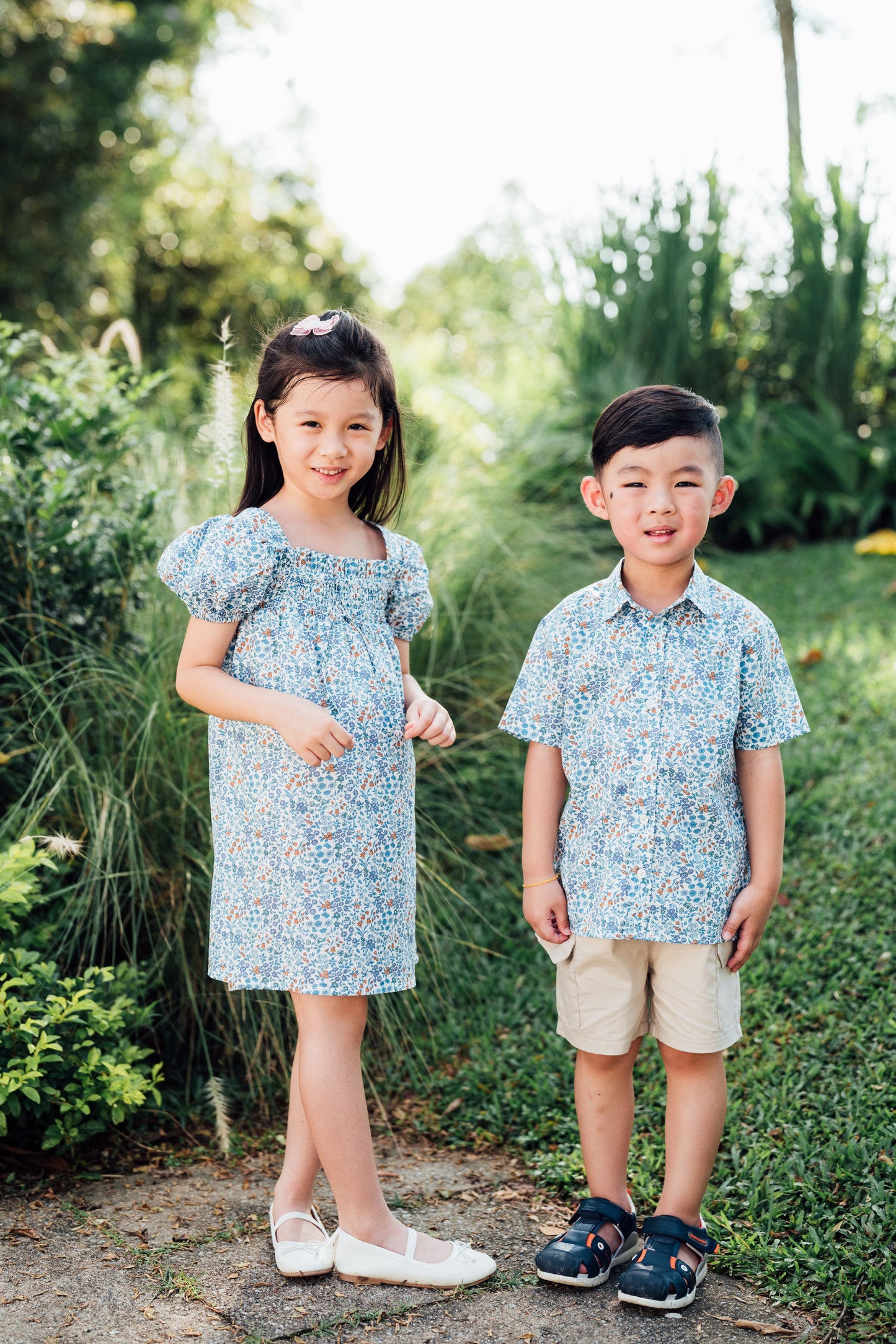 Lilibet Smocked Dress for Girls